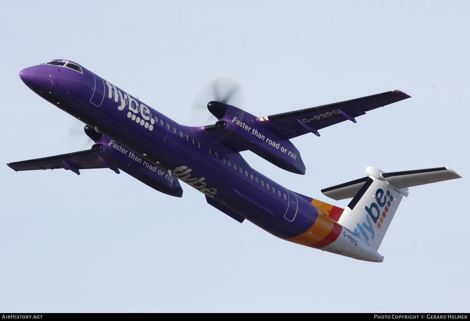 Aircraft Photo of G-PRPG | Bombardier DHC-8-402 Dash 8 | Flybe | AirHistory.net #127013