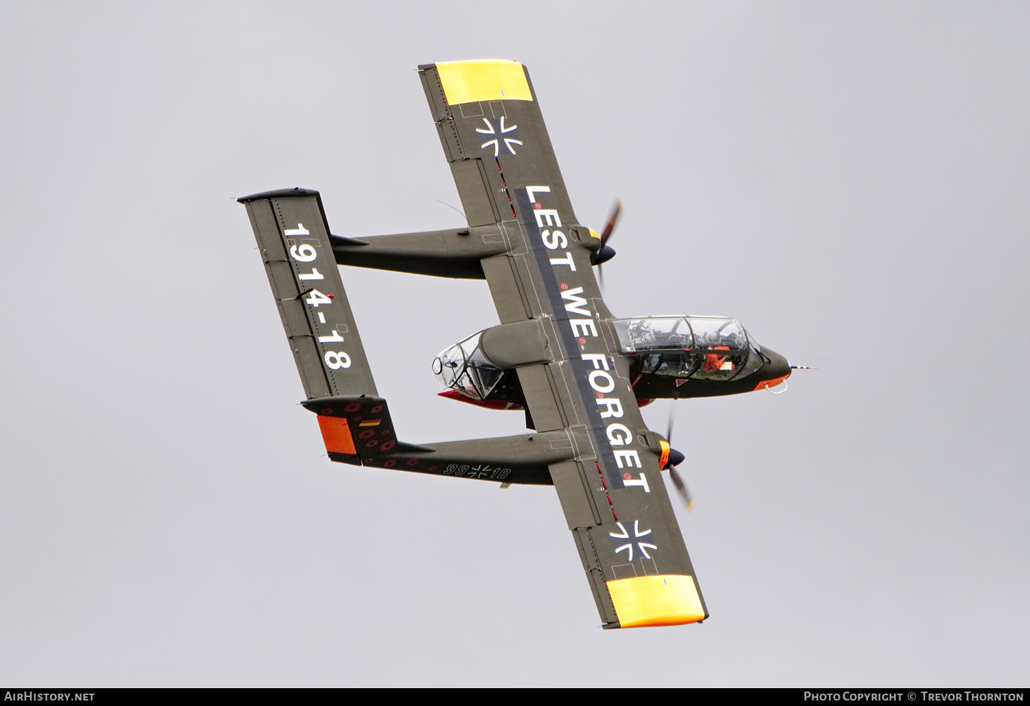 Aircraft Photo of G-ONAA / 9918 | North American Rockwell OV-10B Bronco | Germany - Air Force | AirHistory.net #127014