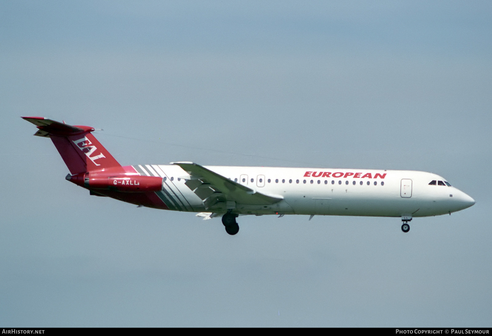 Aircraft Photo of G-AXLL | BAC 111-523FJ One-Eleven | European Aircharter - EAL/EAC | AirHistory.net #127019