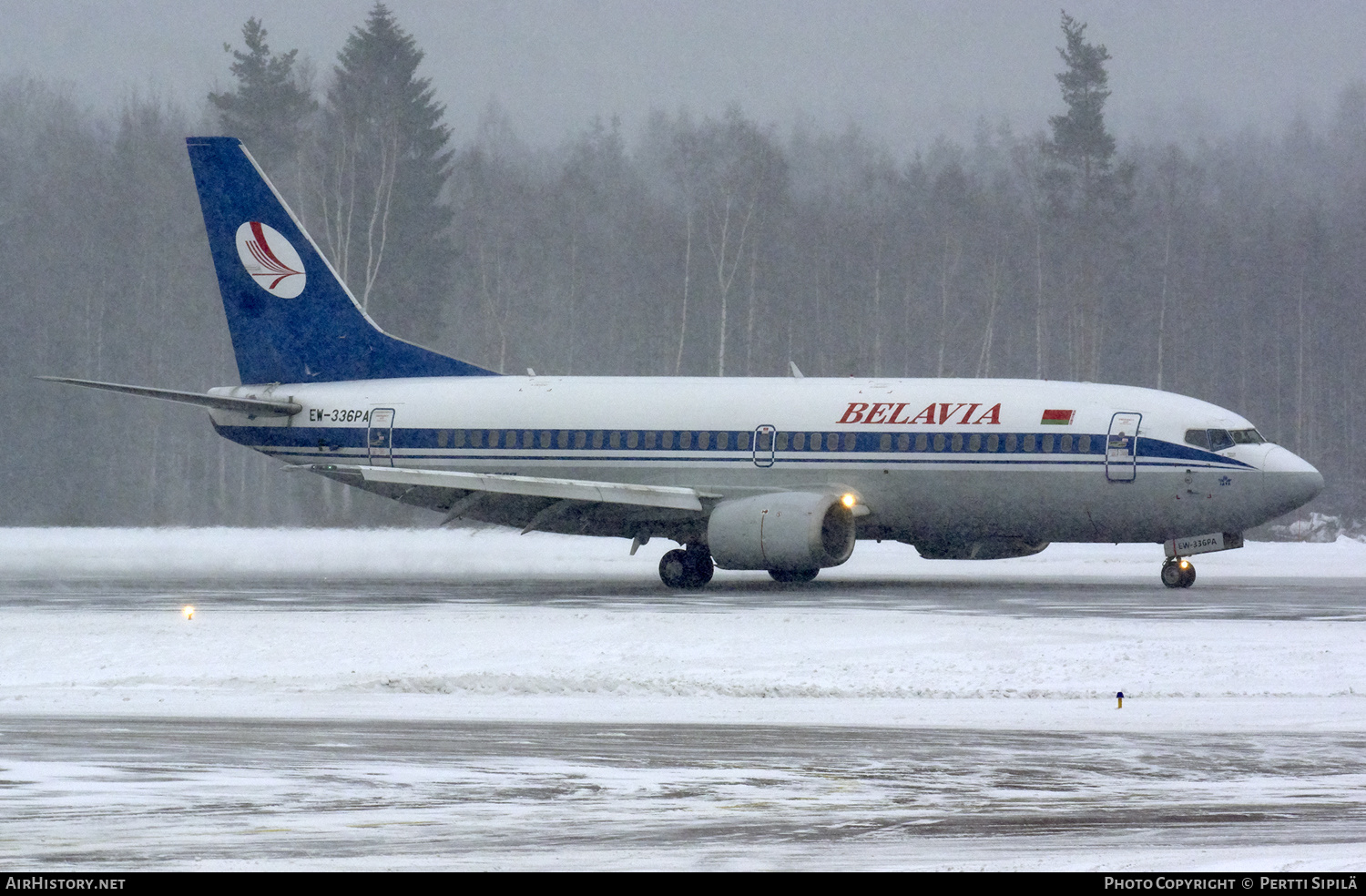 Aircraft Photo of EW-336PA | Boeing 737-3Q8 | Belavia | AirHistory.net #127021