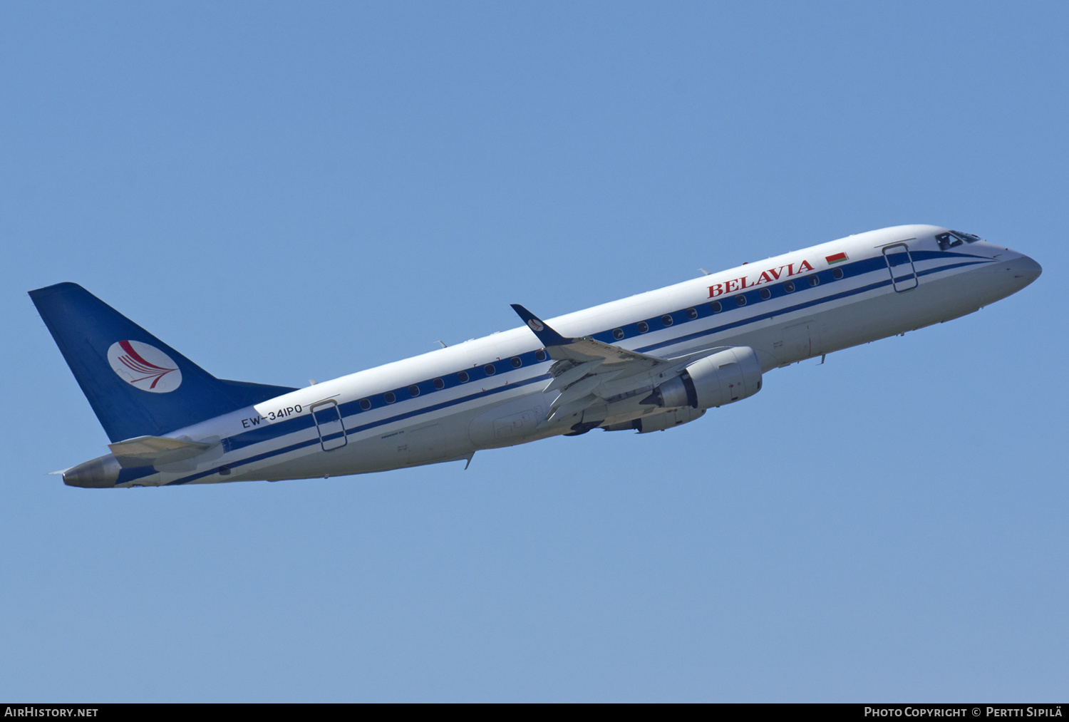 Aircraft Photo of EW-341PO | Embraer 175LR (ERJ-170-200LR) | Belavia | AirHistory.net #127022