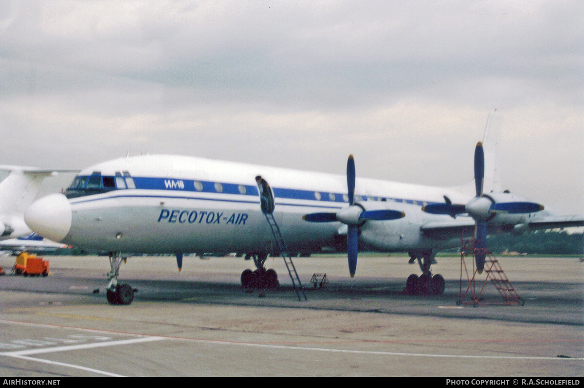 Aircraft Photo of ER-ICB | Ilyushin Il-18D | Pecotox Air | AirHistory.net #127034