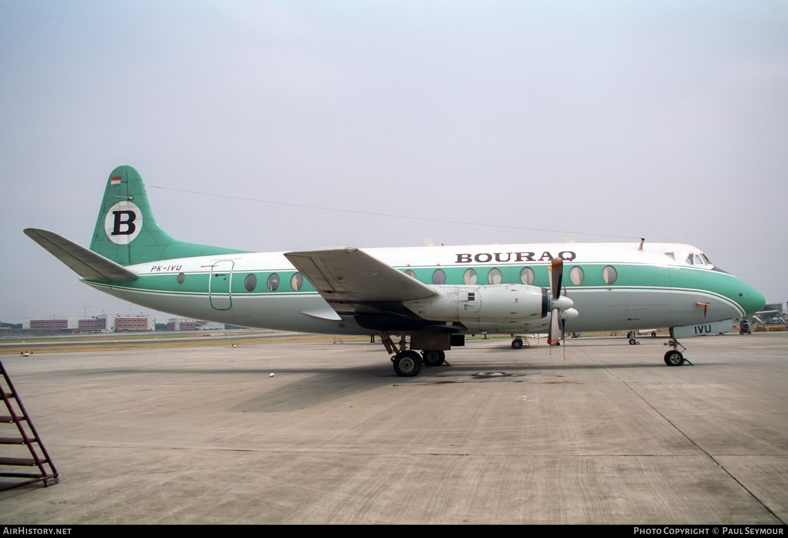 Aircraft Photo of PK-IVU | Vickers 843 Viscount | Bouraq Indonesia Airlines | AirHistory.net #127039