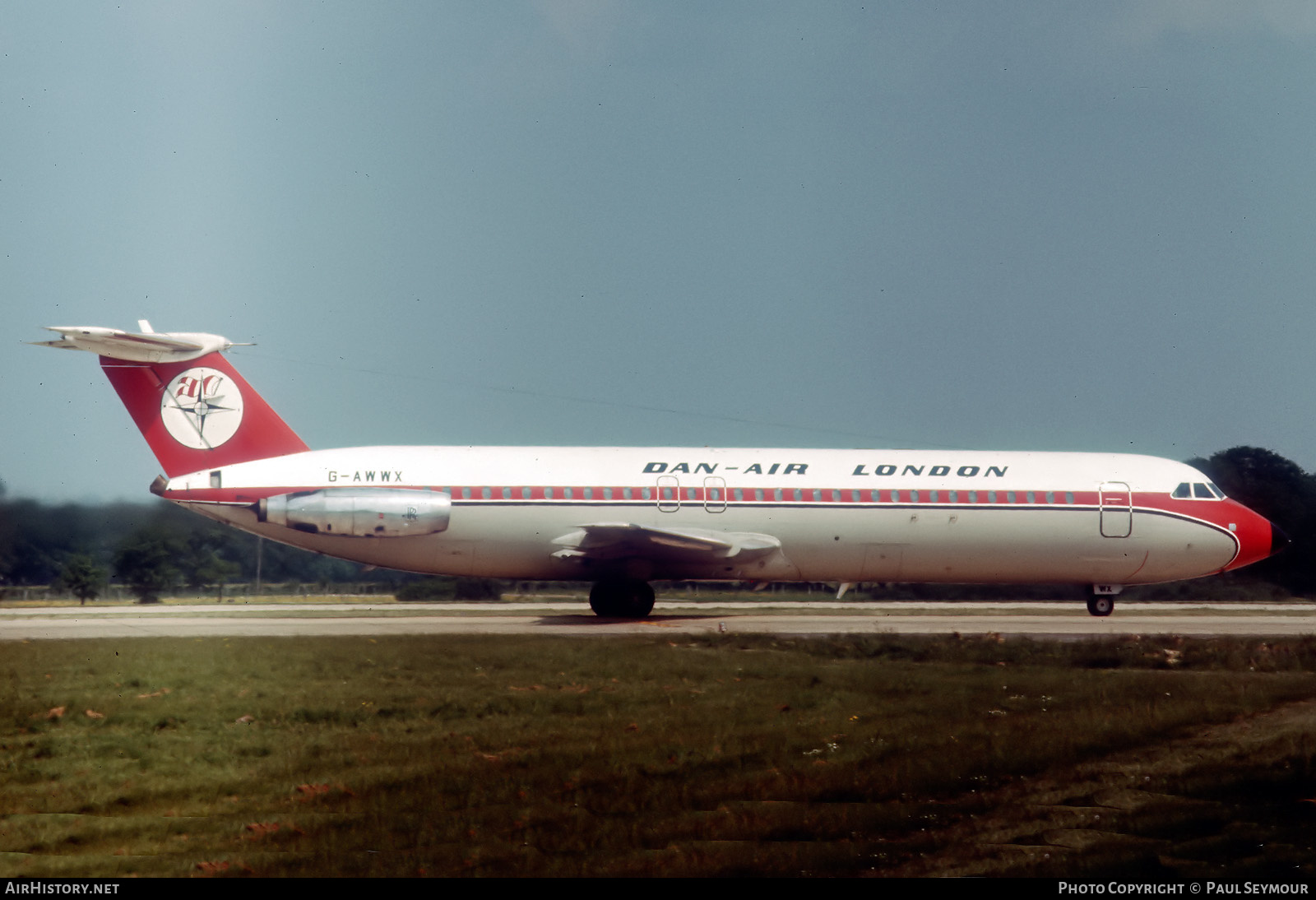 Aircraft Photo of G-AWWX | BAC 111-509EW One-Eleven | Dan-Air London | AirHistory.net #127043