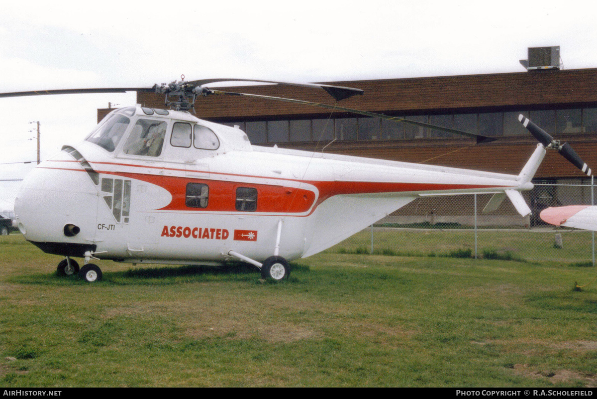 Aircraft Photo of CF-JTI | Sikorsky S-55A | Associated Helicopters | AirHistory.net #127050