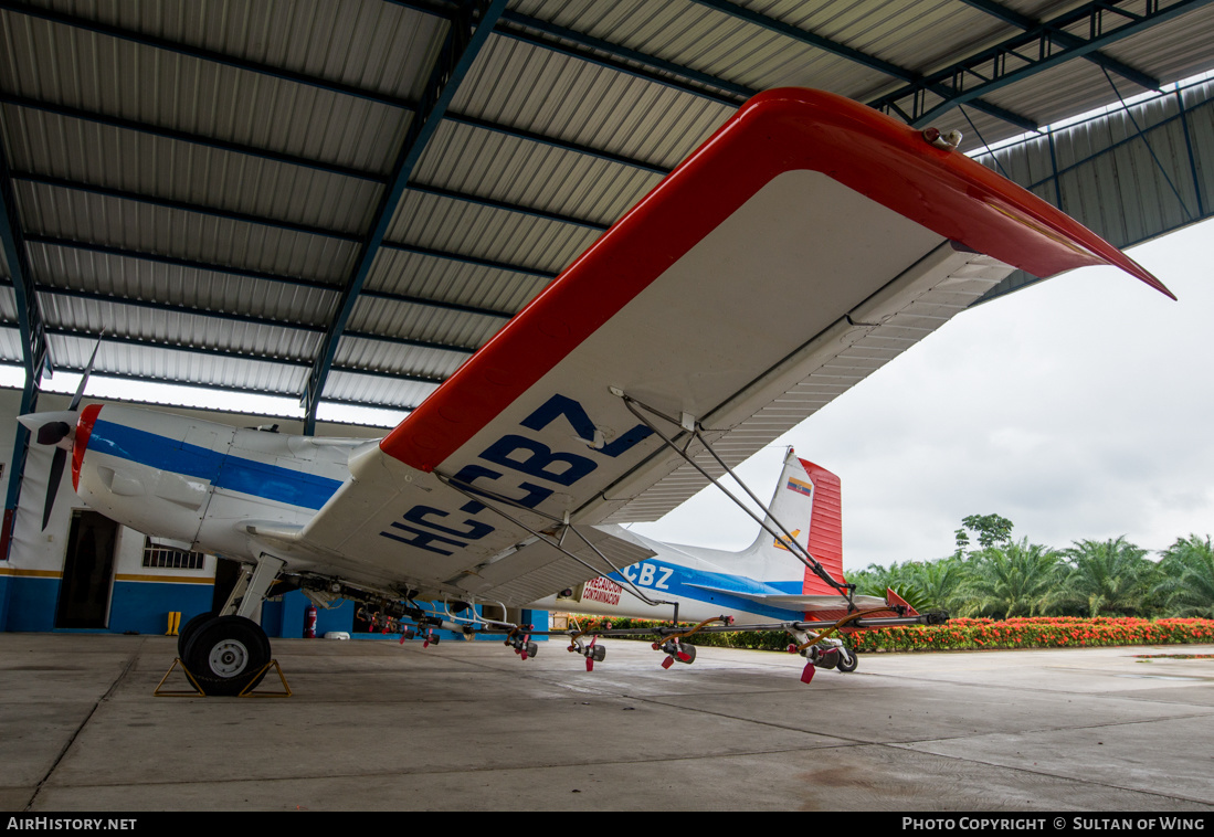 Aircraft Photo of HC-CBZ | Cessna T188C Ag Husky | Fumipalma | AirHistory.net #127054