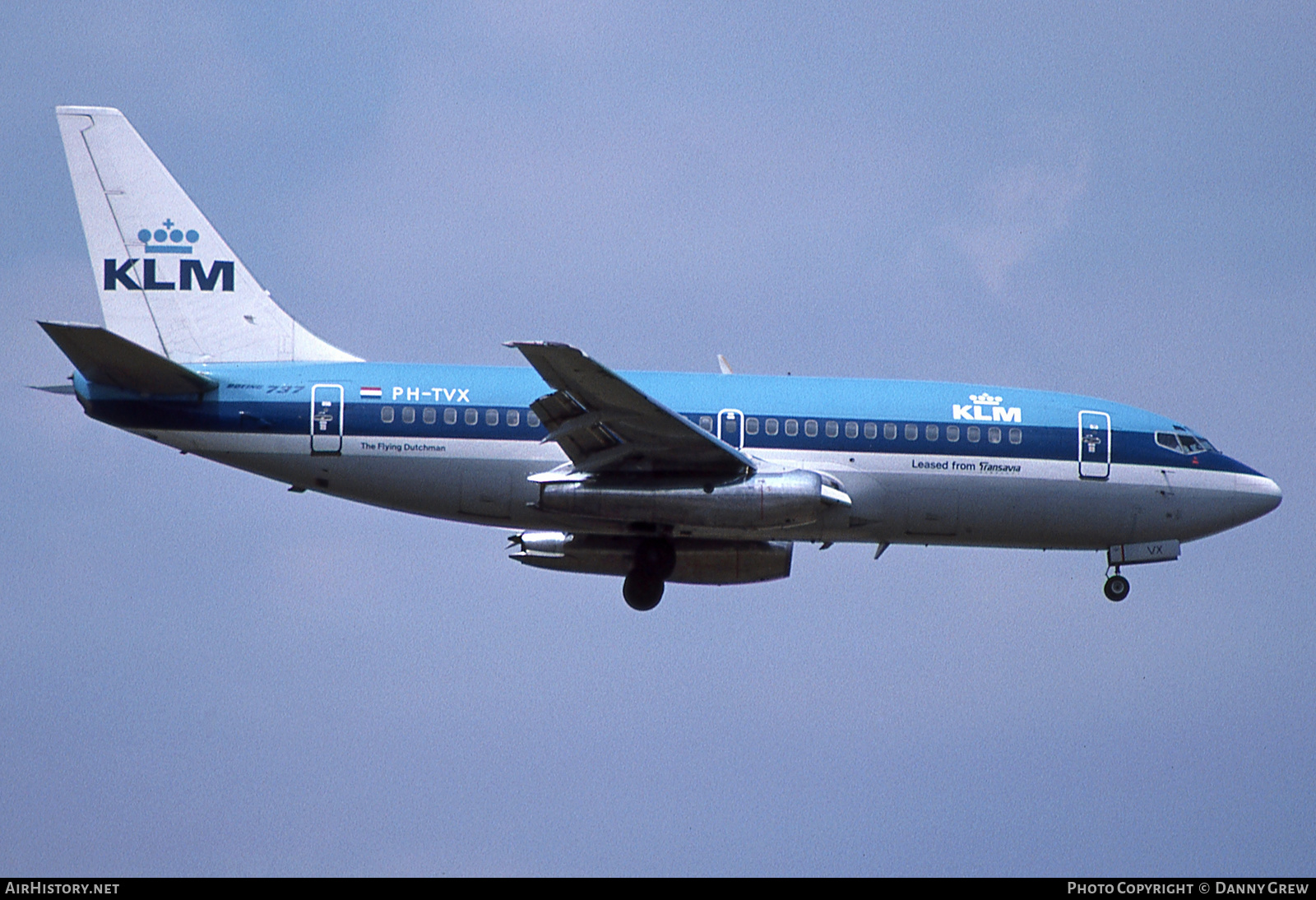 Aircraft Photo of PH-TVX | Boeing 737-2T5/Adv | KLM - Royal Dutch Airlines | AirHistory.net #127075