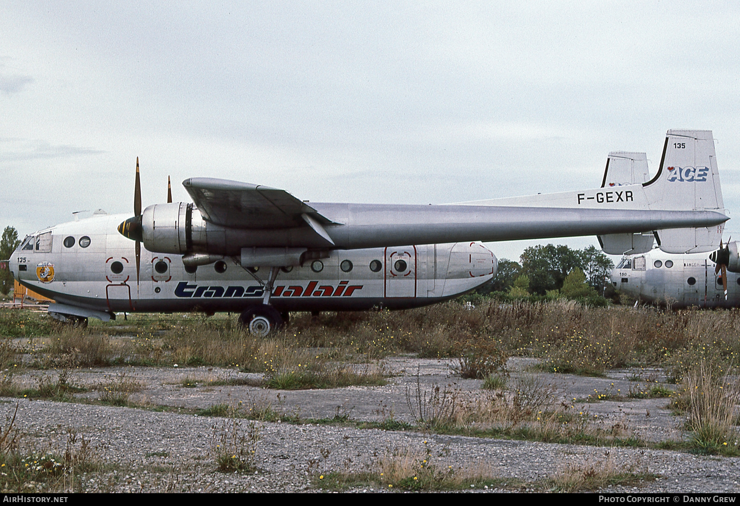 Aircraft Photo of F-GEXR | Nord 2501F-3 Noratlas | Transvalair ACE - Air Charter Express | AirHistory.net #127083