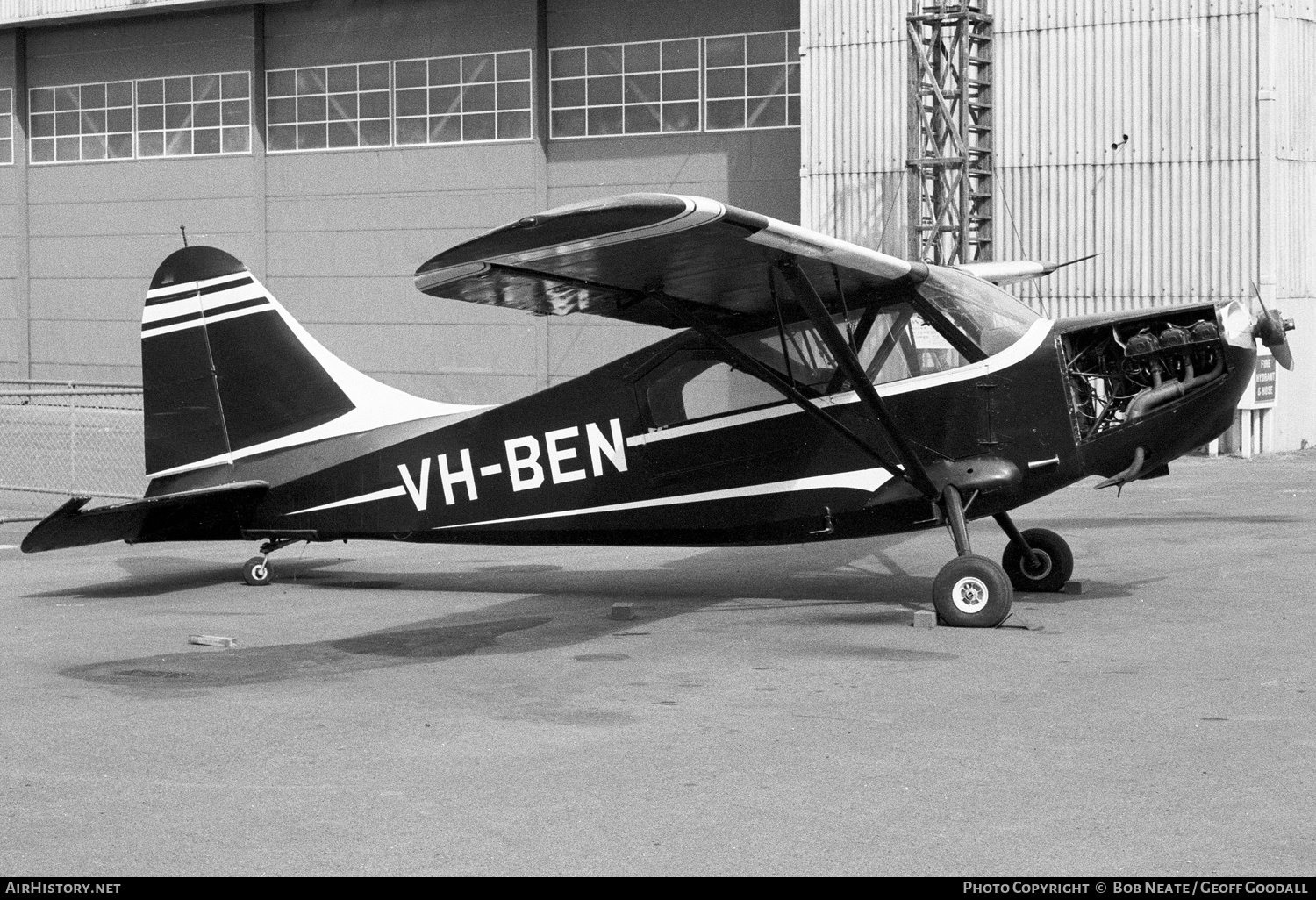 Aircraft Photo of VH-BEN | Stinson L-5B Sentinel | AirHistory.net #127089