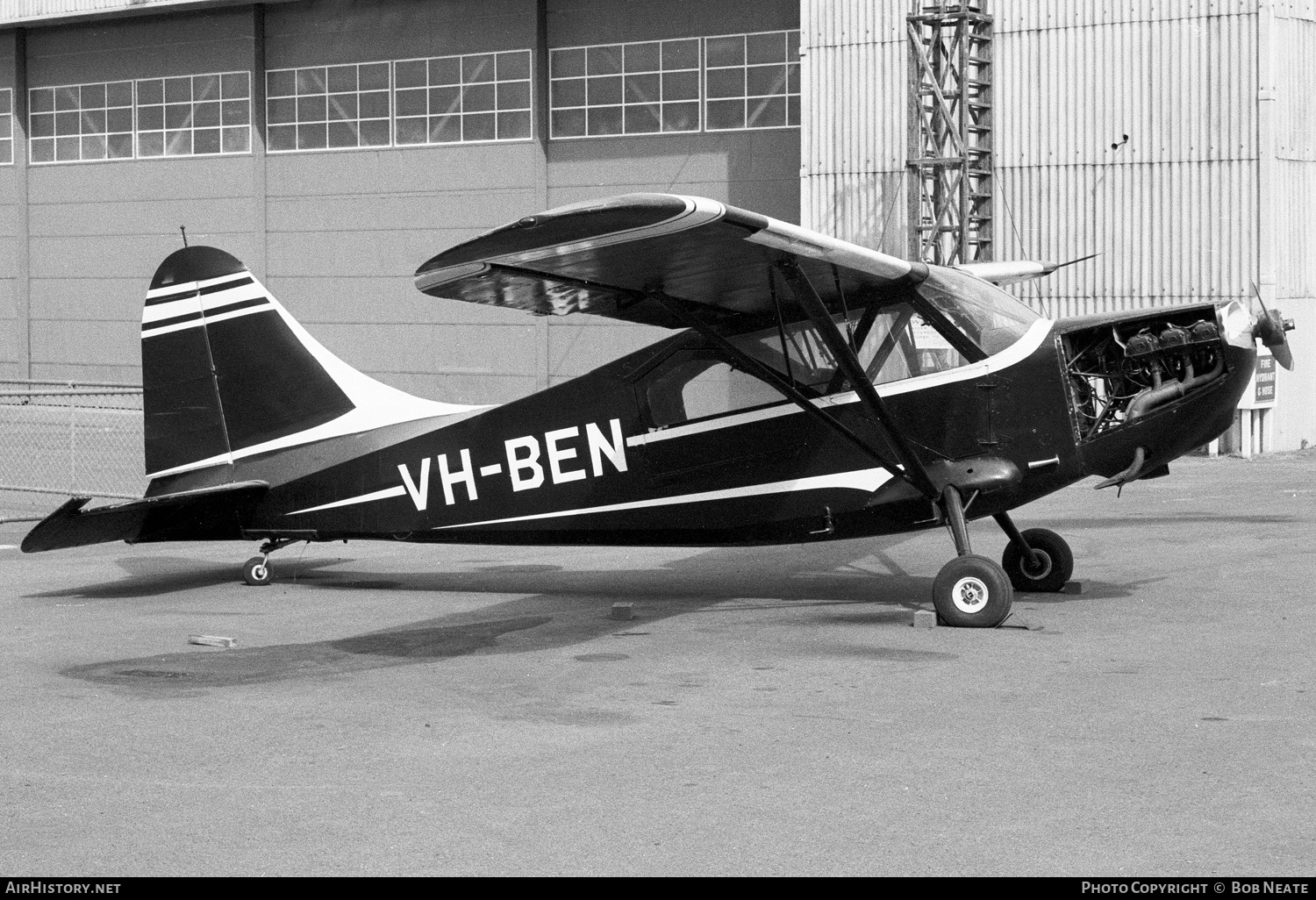 Aircraft Photo of VH-BEN | Stinson L-5B Sentinel | AirHistory.net #127089