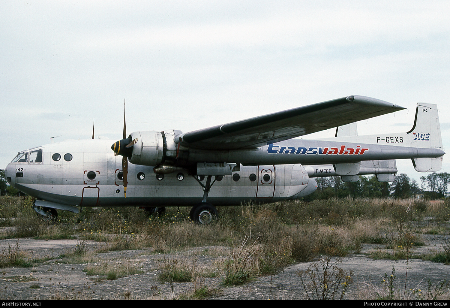 Aircraft Photo of F-GEXS | Nord 2501F-3 Noratlas | Transvalair ACE - Air Charter Express | AirHistory.net #127091