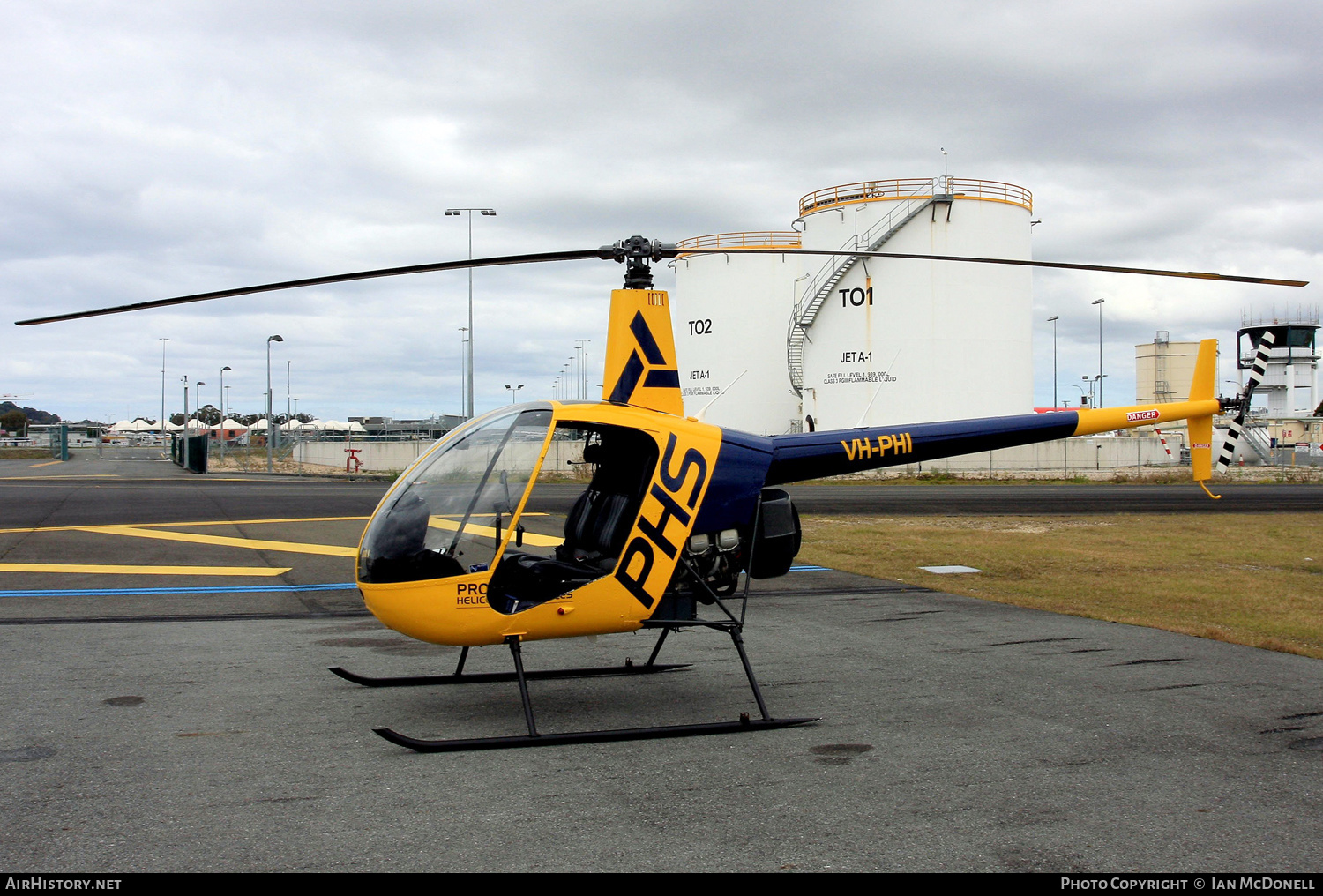 Aircraft Photo of VH-PHI | Robinson R-22 Beta | PHS - Professional Helicopter Services | AirHistory.net #127099