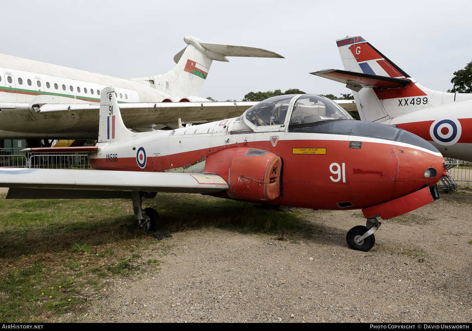 Aircraft Photo of XN586 | Hunting P.84 Jet Provost T3A | UK - Air Force | AirHistory.net #127105