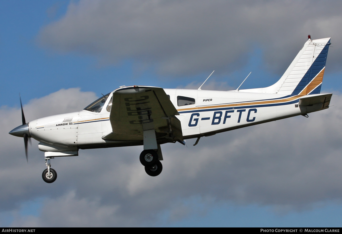 Aircraft Photo of G-BFTC | Piper PA-28R-201T Turbo Arrow III | AirHistory.net #127124