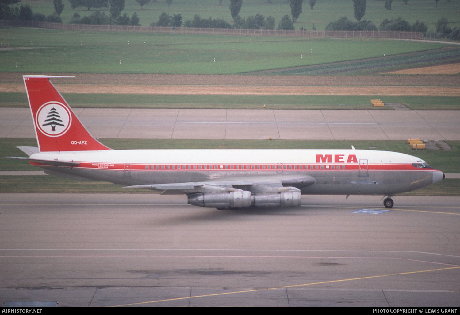Aircraft Photo of OD-AFZ | Boeing 720-023B | MEA - Middle East Airlines | AirHistory.net #127128