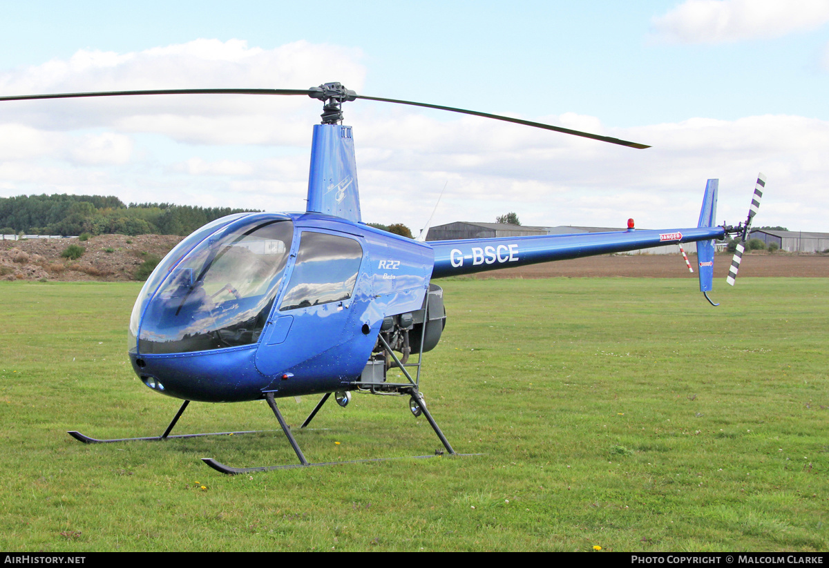 Aircraft Photo of G-BSCE | Robinson R-22 Beta | AirHistory.net #127133