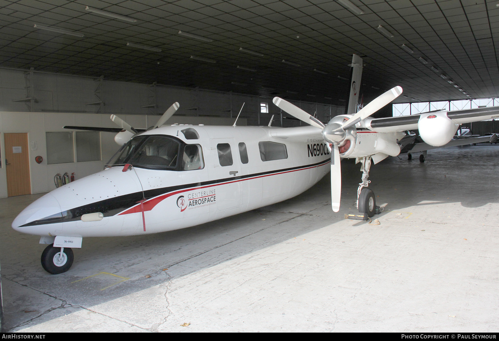 Aircraft Photo of N690CL | Rockwell 690A Turbo Commander | Centerline Aerospace | AirHistory.net #127169