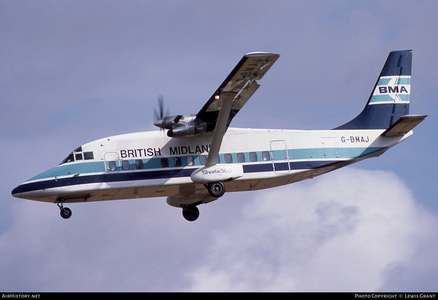 Aircraft Photo of G-BMAJ | Short 360-100 | British Midland Airways - BMA | AirHistory.net #127172