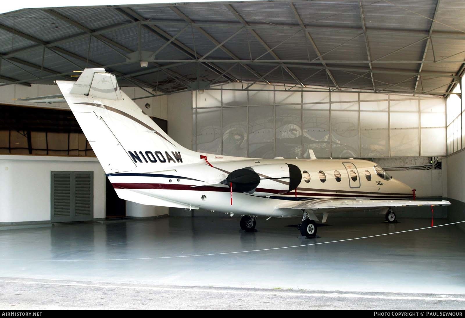 Aircraft Photo of N100AW | Raytheon Beechjet 400A | AirHistory.net #127182