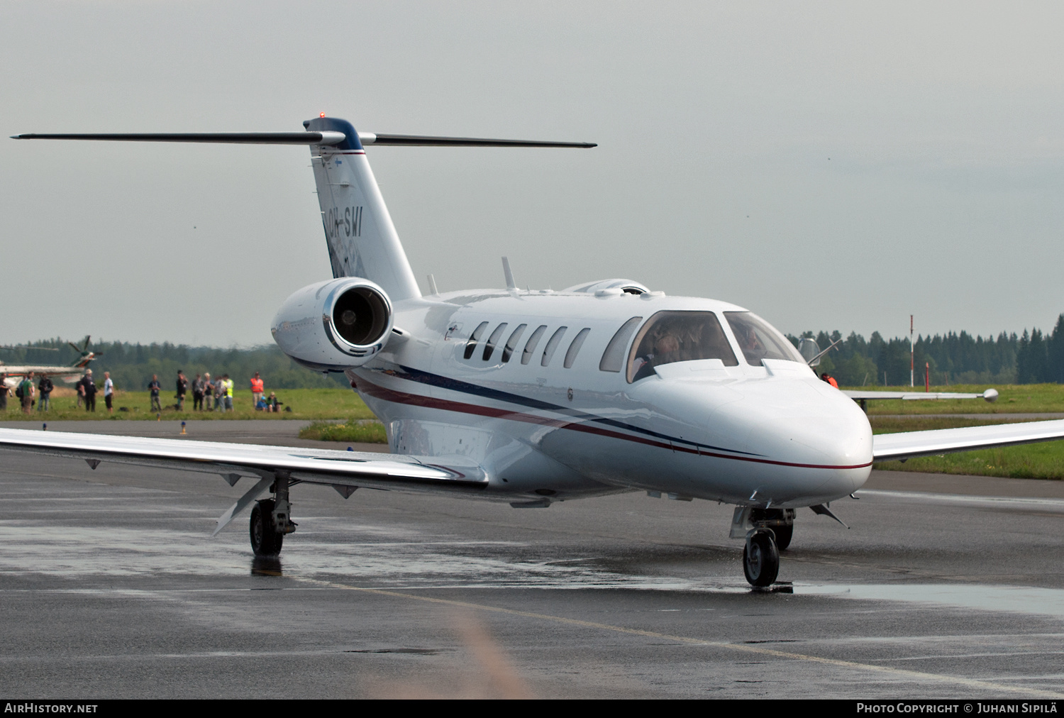 Aircraft Photo of OH-SWI | Cessna 525A CitationJet CJ2+ | Scanwings | AirHistory.net #127188