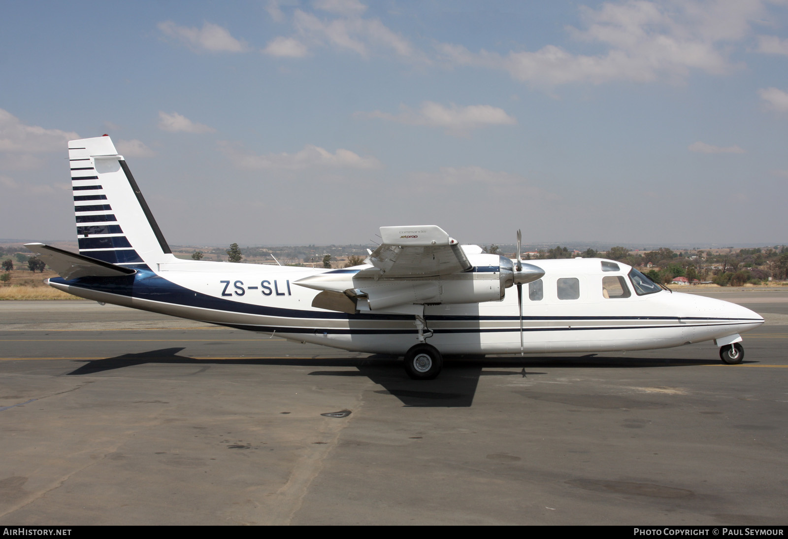 Aircraft Photo of ZS-SLI | Rockwell 690A Turbo Commander | AirHistory.net #127212