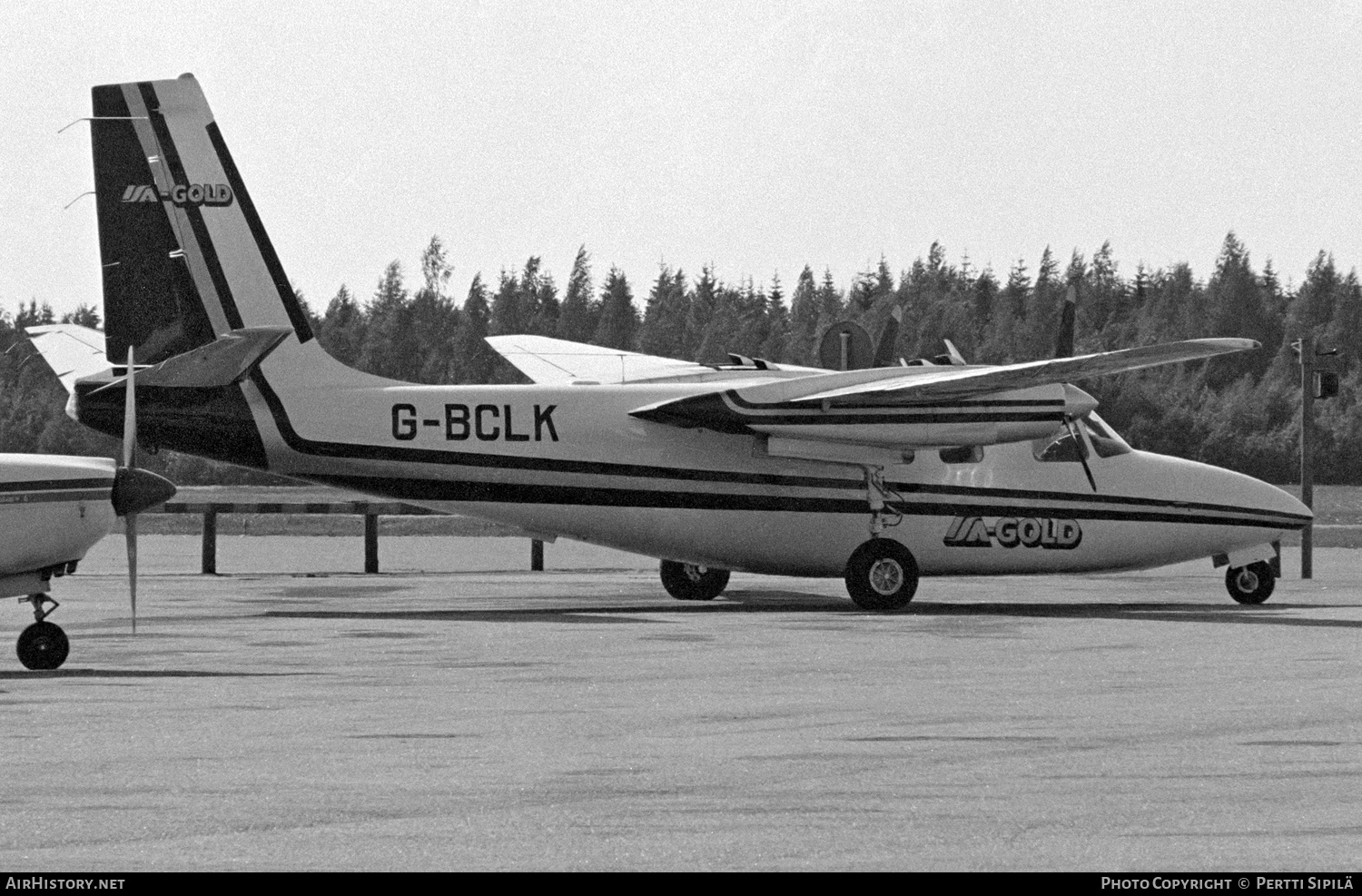 Aircraft Photo of G-BCLK | Aero Commander 500S Shrike Commander | ISA Computer Services | AirHistory.net #127220