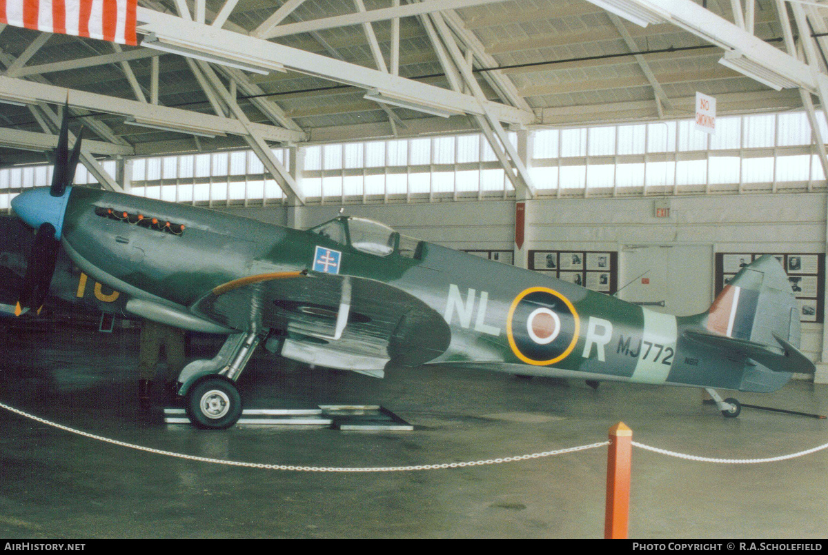 Aircraft Photo of N8R / MJ772 | Supermarine 509 Spitfire T9 | UK - Air Force | AirHistory.net #127223