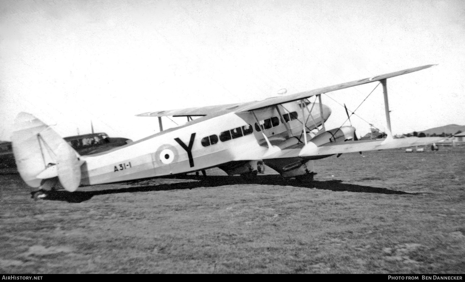 Aircraft Photo of A31-1 | De Havilland D.H. 86B Express | Australia - Air Force | AirHistory.net #127248