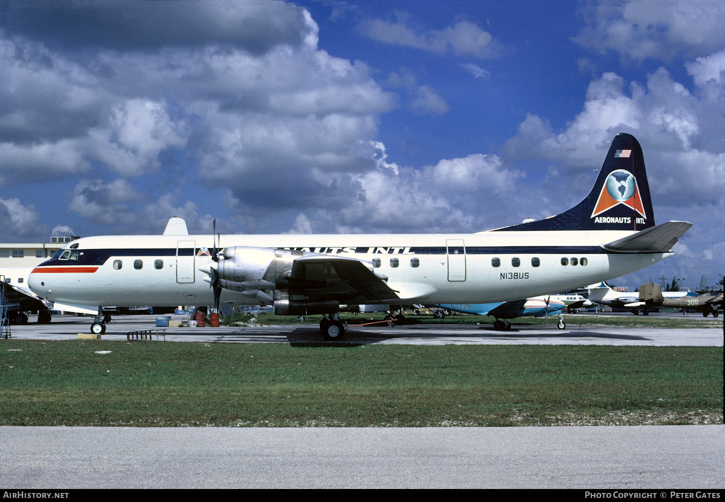 Aircraft Photo of N138US | Lockheed L-188C Electra | Aeronauts International Travel Club | AirHistory.net #127250