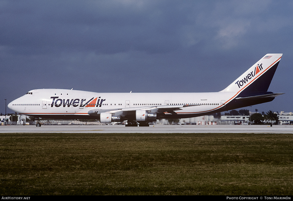 Aircraft Photo of N606FF | Boeing 747-136 | Tower Air | AirHistory.net #127262