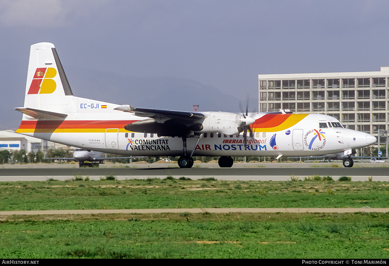 Aircraft Photo of EC-GJI | Fokker 50 | Iberia Regional | AirHistory.net #127263