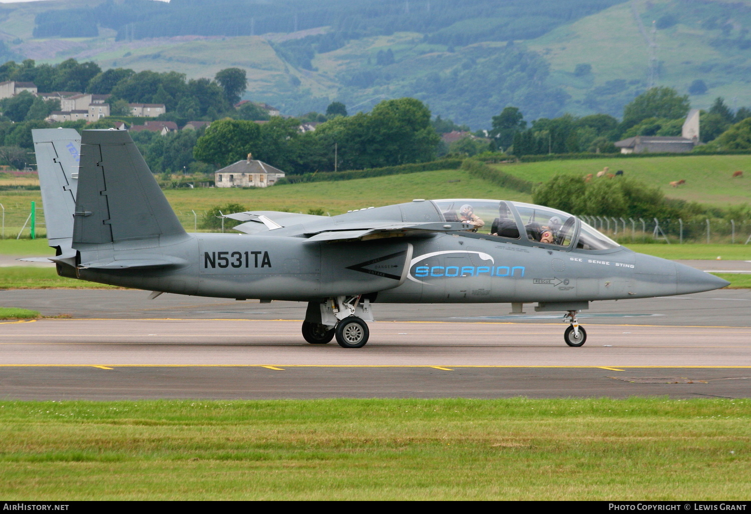 Aircraft Photo of N531TA | Cessna E530 Scorpion | Textron AirLand | AirHistory.net #127288