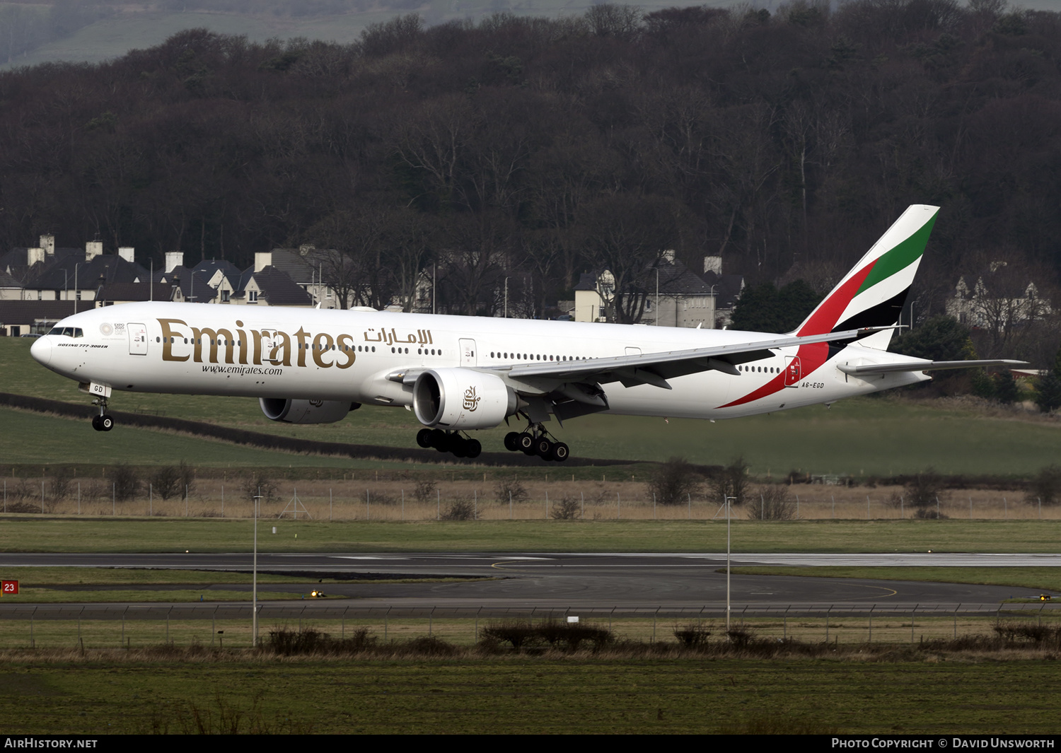 Aircraft Photo of A6-EGD | Boeing 777-31H/ER | Emirates | AirHistory.net #127297
