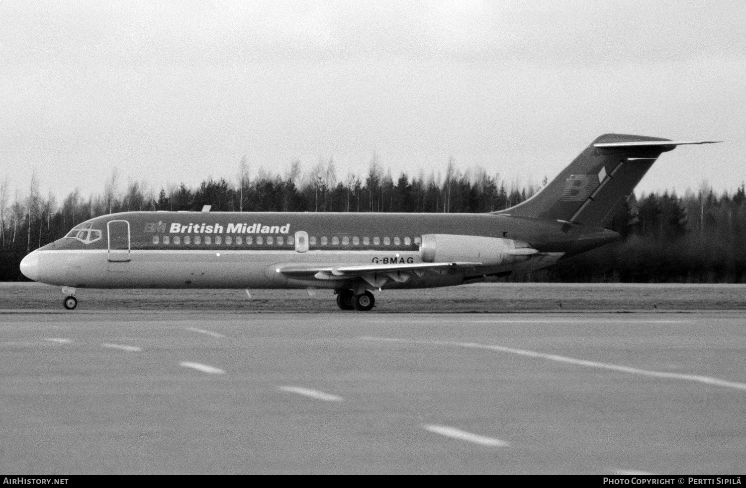Aircraft Photo of G-BMAG | Douglas DC-9-15 | British Midland Airways - BMA | AirHistory.net #127301
