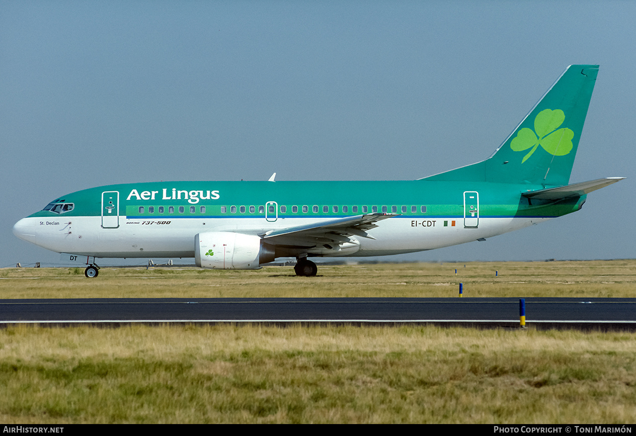 Aircraft Photo of EI-CDT | Boeing 737-548 | Aer Lingus | AirHistory.net #127303