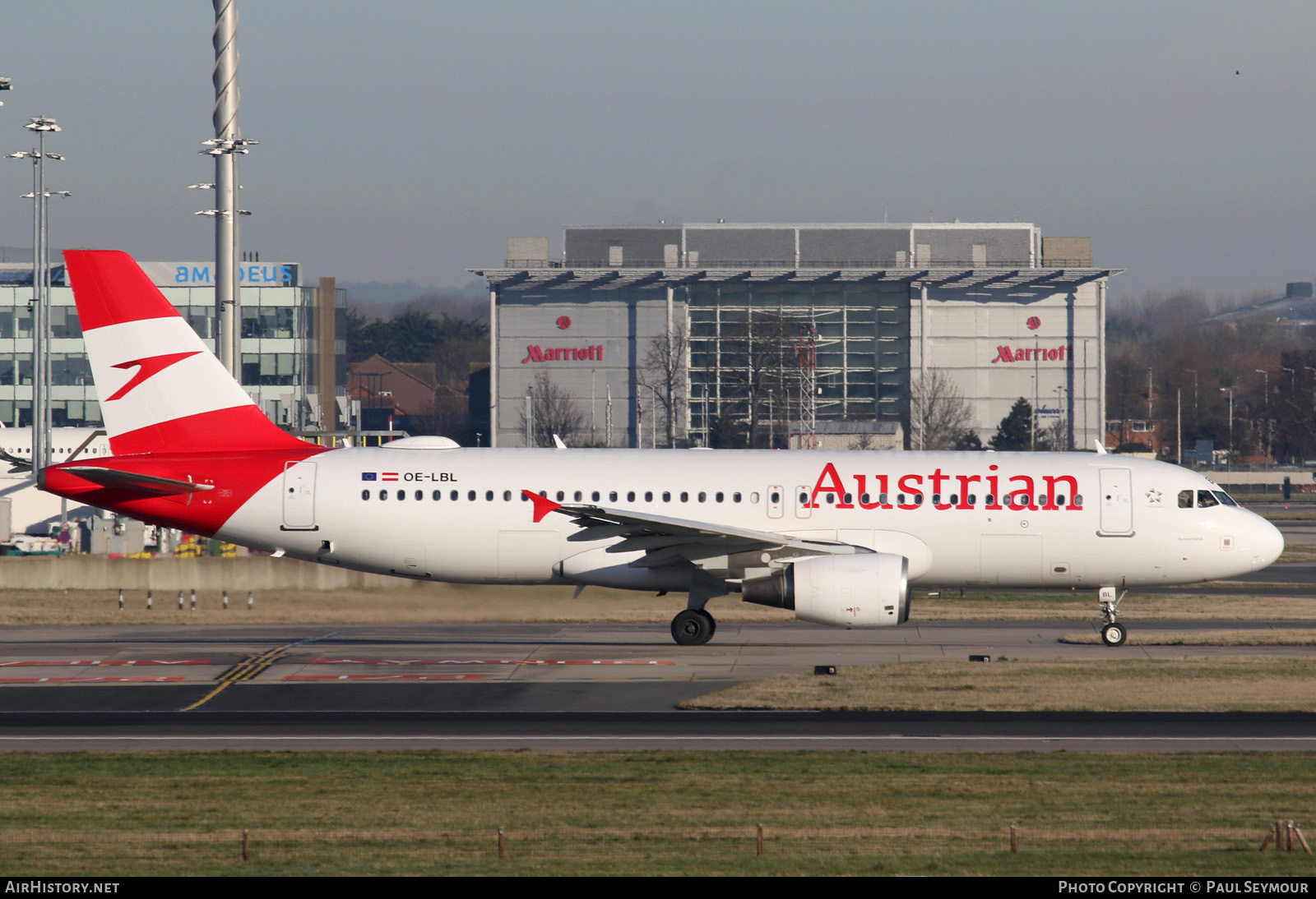Aircraft Photo of OE-LBL | Airbus A320-214 | Austrian Airlines | AirHistory.net #127307