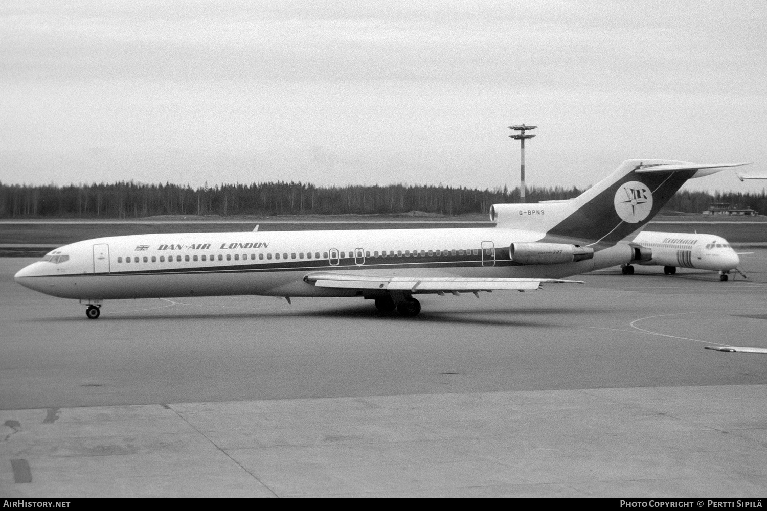 Aircraft Photo of G-BPNS | Boeing 727-277/Adv | Dan-Air London | AirHistory.net #127321