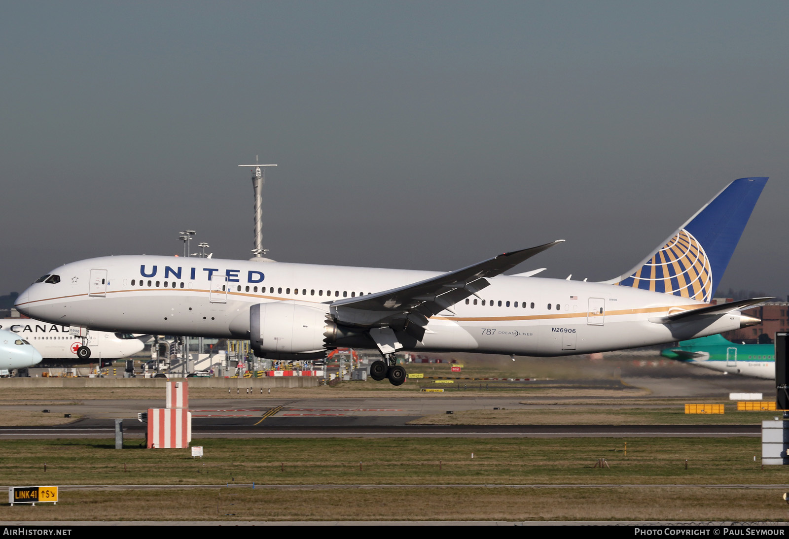 Aircraft Photo of N26906 | Boeing 787-8 Dreamliner | United Airlines | AirHistory.net #127335