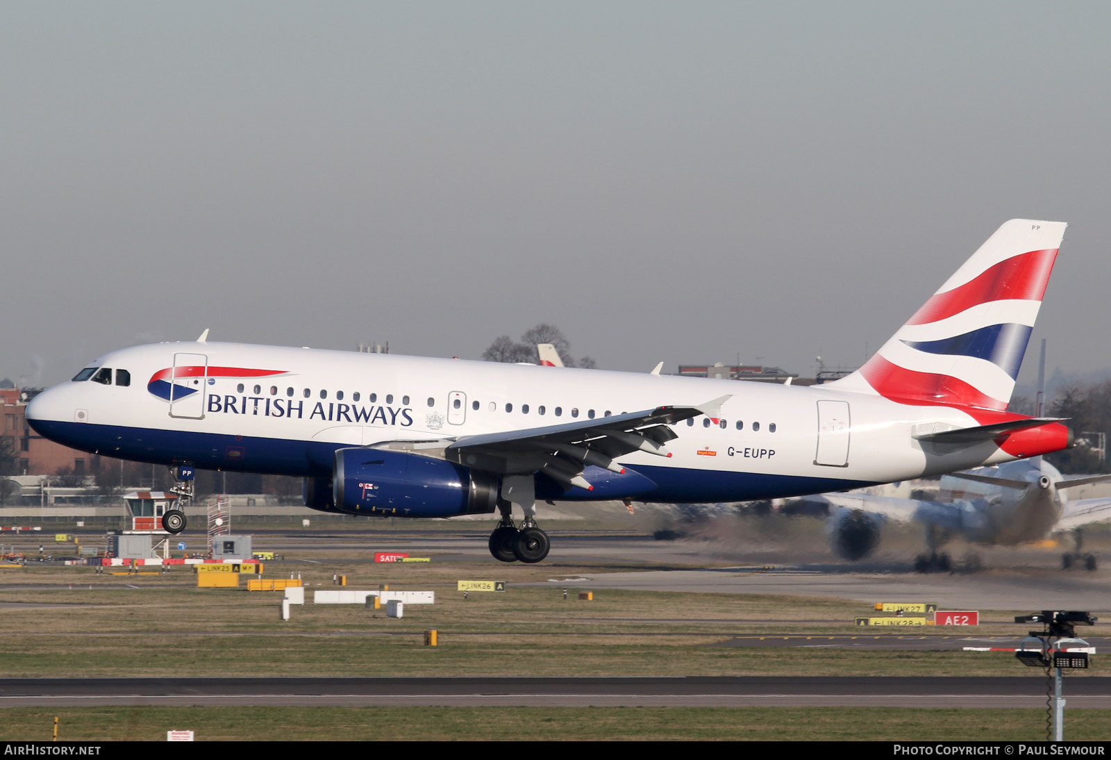 Aircraft Photo of G-EUPP | Airbus A319-131 | British Airways | AirHistory.net #127336
