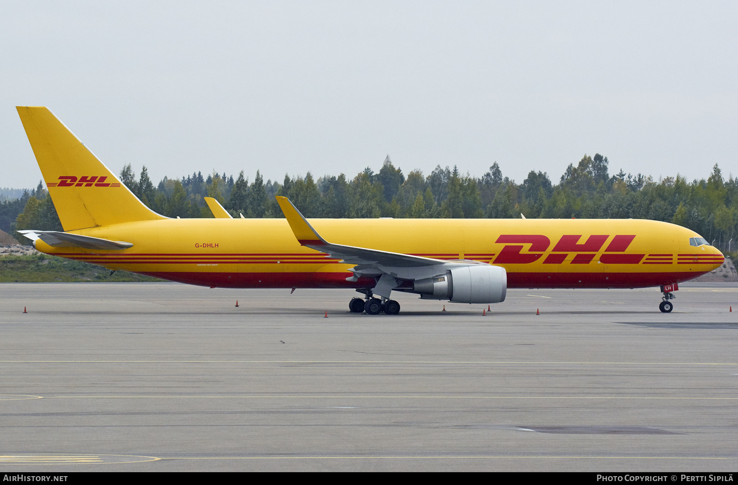 Aircraft Photo of G-DHLH | Boeing 767-3JHF/ER | DHL International | AirHistory.net #127349