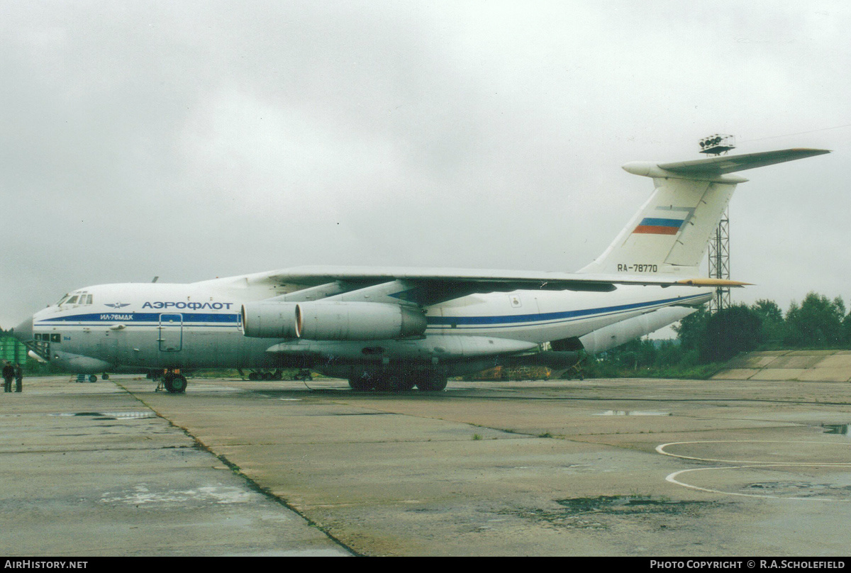 Aircraft Photo of RA-78770 | Ilyushin Il-76MDK | Russia - Air Force | AirHistory.net #127352