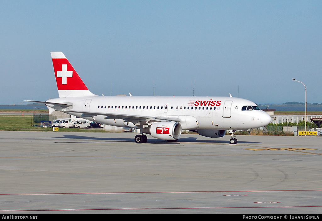 Aircraft Photo of HB-IPX | Airbus A319-112 | Swiss International Air Lines | AirHistory.net #127355
