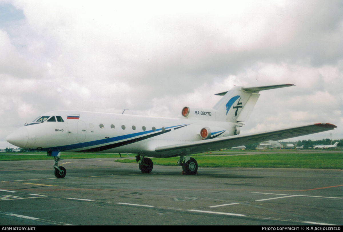Aircraft Photo of RA-88276 | Yakovlev Yak-40 | AirHistory.net #127382