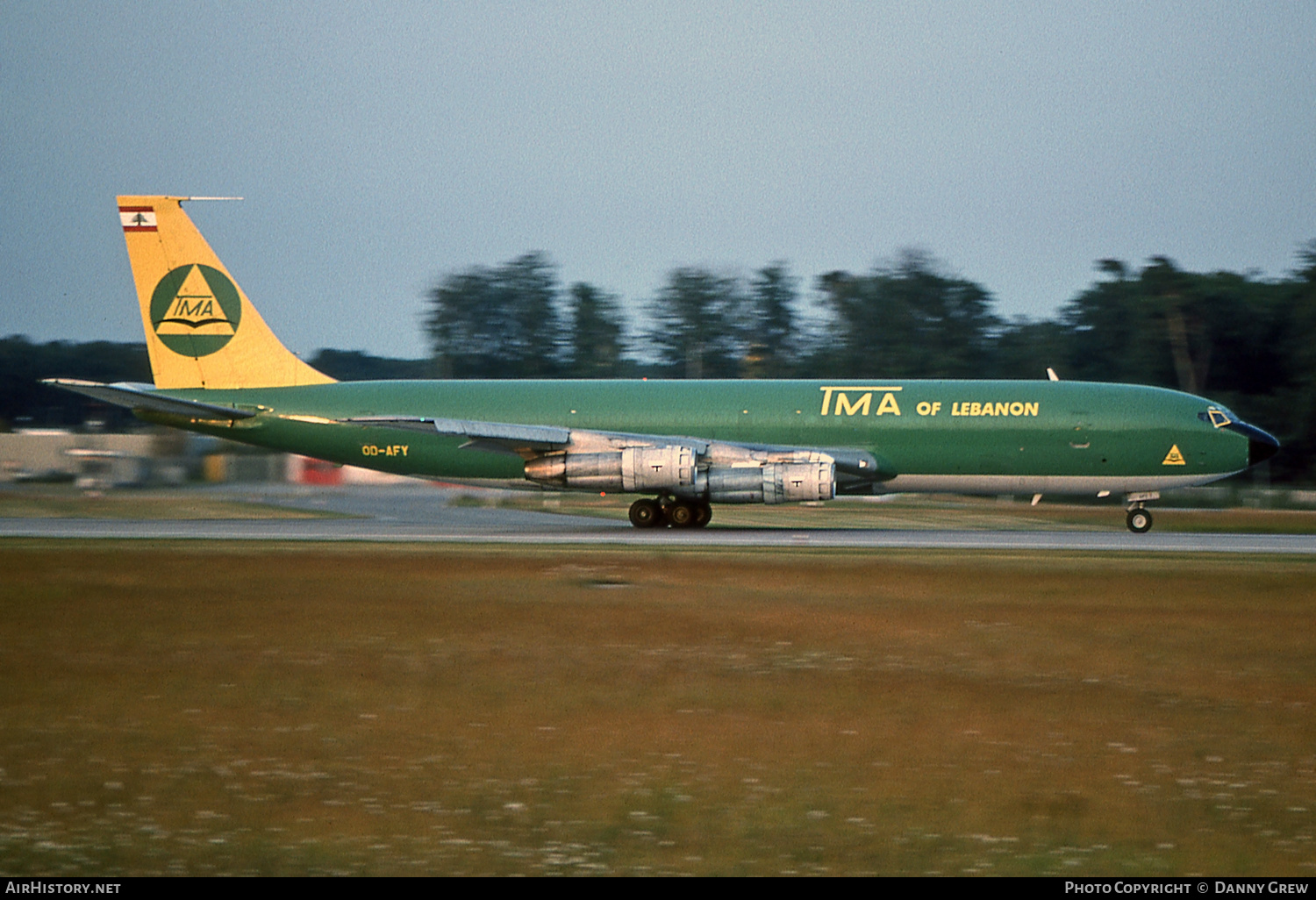 Aircraft Photo of OD-AFY | Boeing 707-327C | TMA of Lebanon - Trans Mediterranean Airways | AirHistory.net #127383