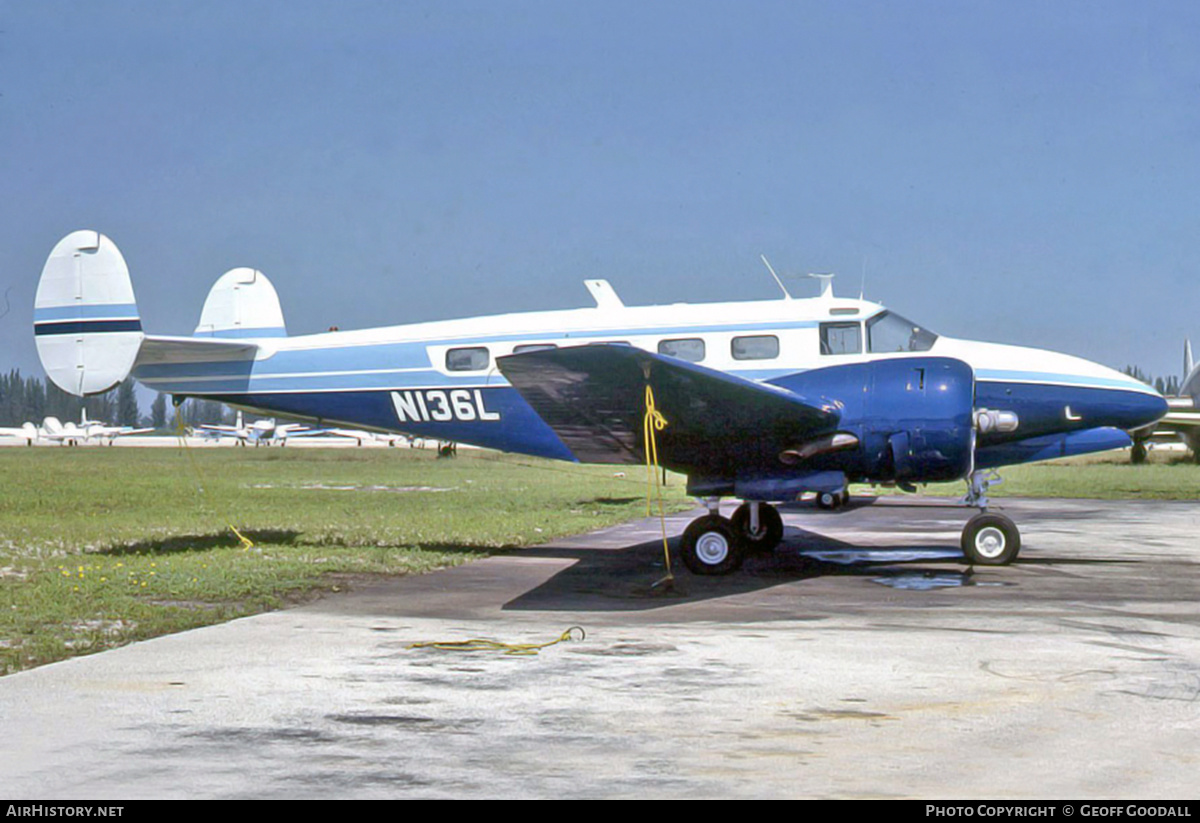 Aircraft Photo of N136L | Beech C-45H Expeditor/Tri-Gear | AirHistory.net #127388