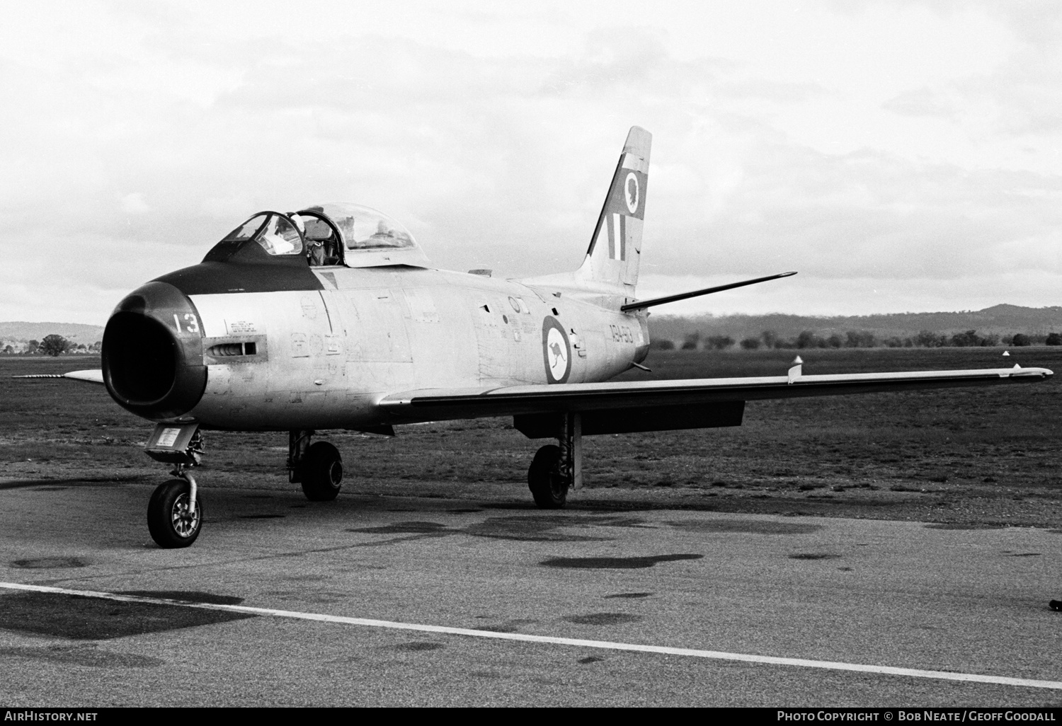 Aircraft Photo of A94-913 | Commonwealth CA-27 Sabre Mk30 | Australia - Air Force | AirHistory.net #127398