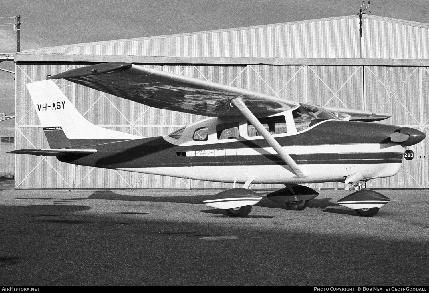 Aircraft Photo of VH-ASY | Cessna U206 Super Skywagon | AirHistory.net #127399