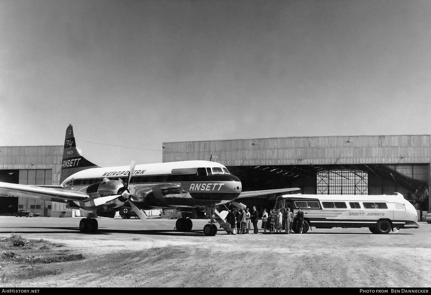 Aircraft Photo of VH-BZH | Convair 440-61 Metropolitan | Ansett Airways | AirHistory.net #127402