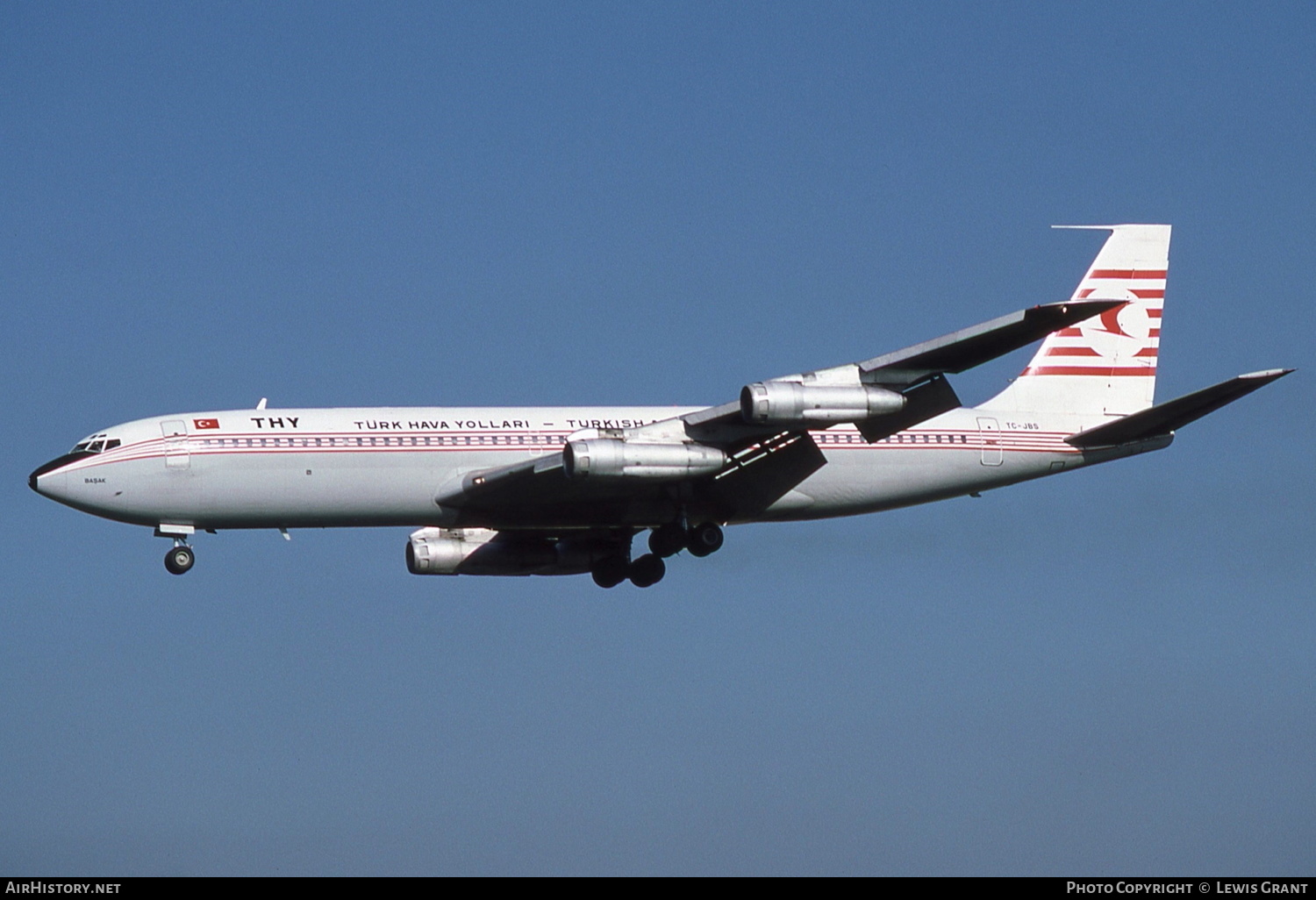 Aircraft Photo of TC-JBS | Boeing 707-321B | THY Türk Hava Yolları - Turkish Airlines | AirHistory.net #127403