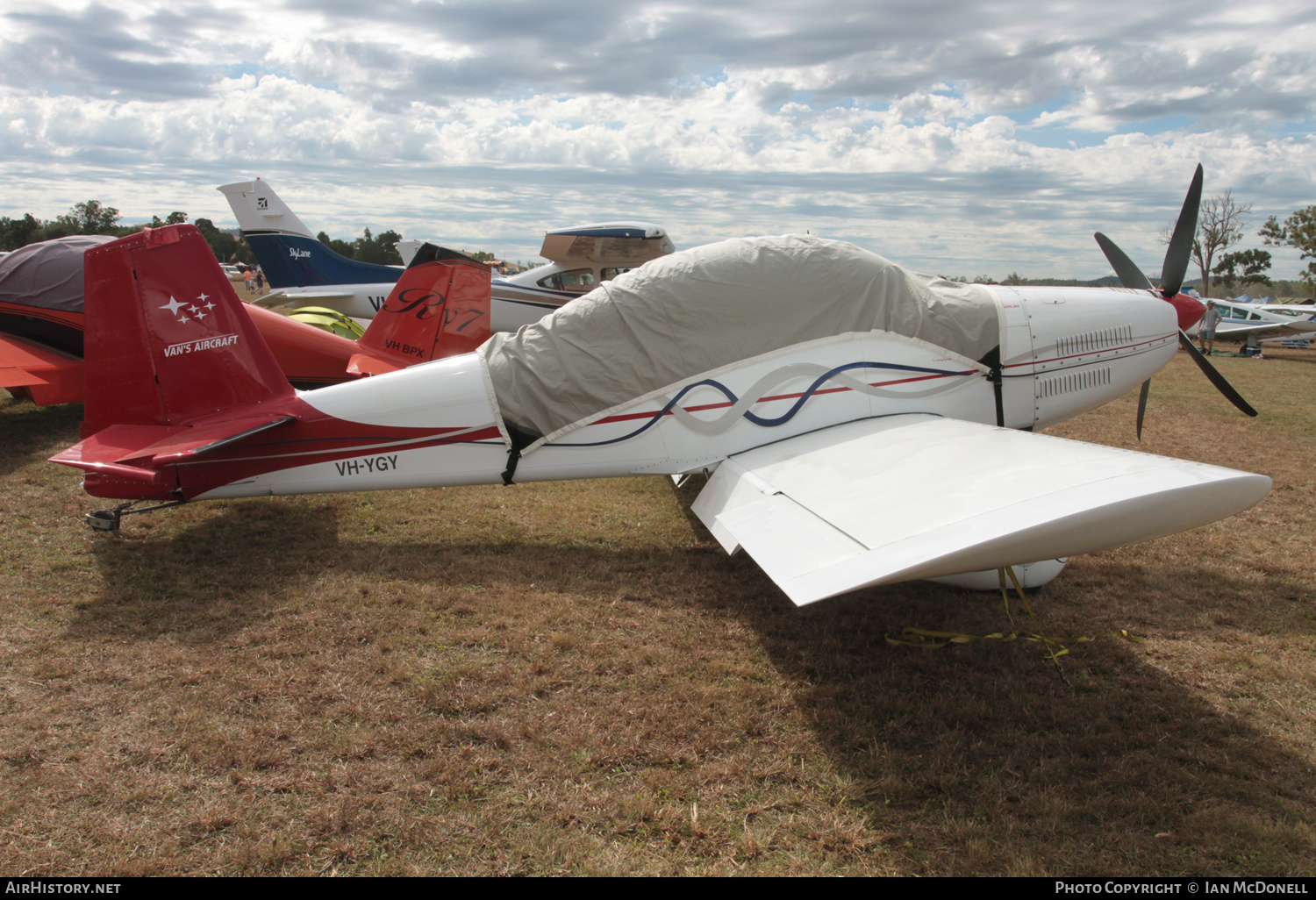 Aircraft Photo of VH-YGY | Van's RV-8 | AirHistory.net #127406